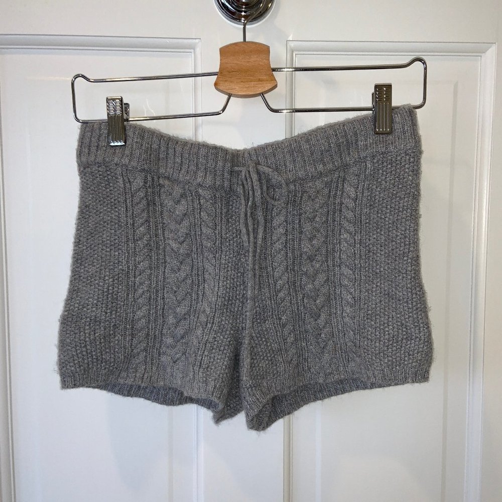 American Eagle Grey Wool Shorts, Size S